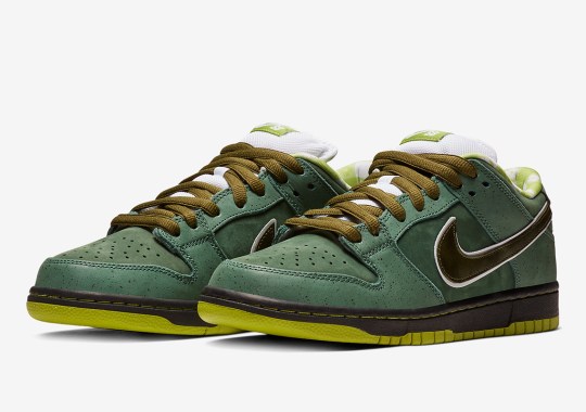 Concepts Reveals The Nike SB Dunk “Green Lobster” Through SNKRS Cam