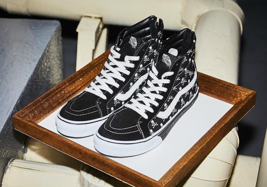 Mastermind Japan And Vans To Release A Sk8-Hi With Skull And Crossbones Logos