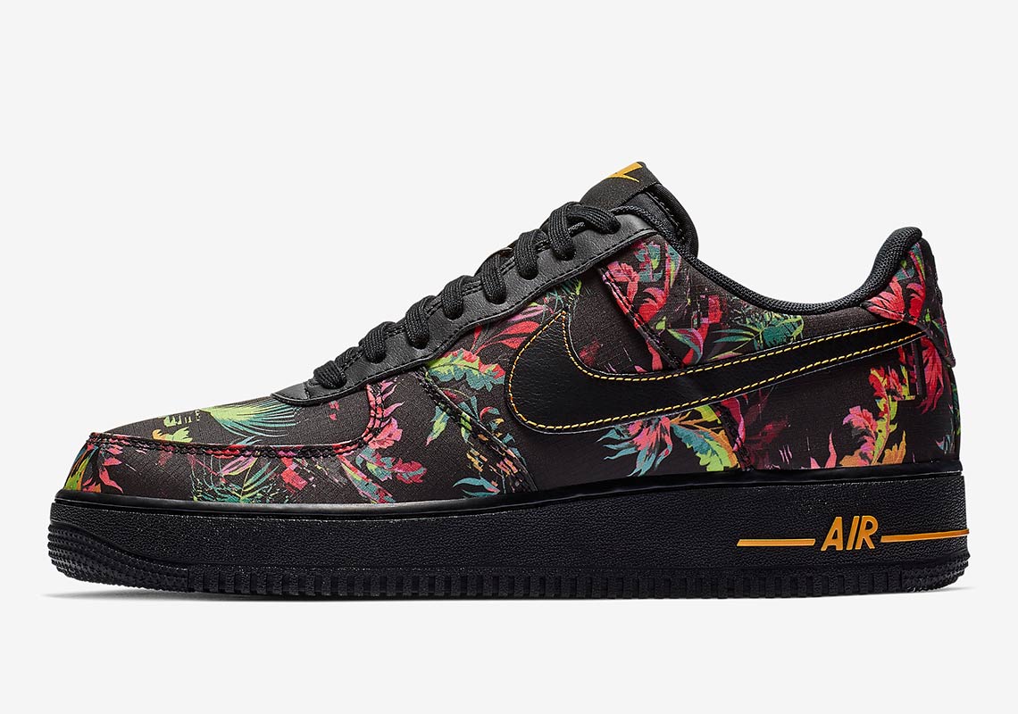 nike air force 1 low floral white