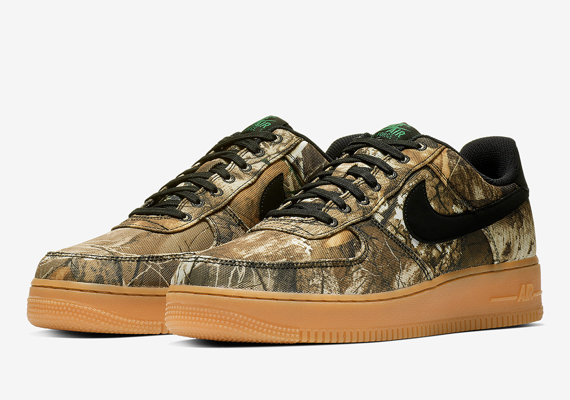 Nike Air Force 1 Realtree Camp Release 