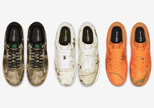 Nike Air Force 1 Realtree Camo Pack Is Dropping On January 4th