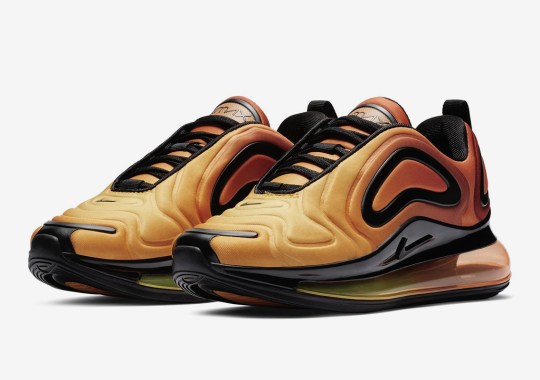 First Look At The Nike Air Max 720 GS “Sunrise”