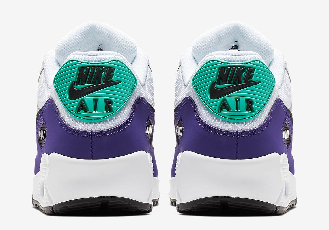 teal and purple air max