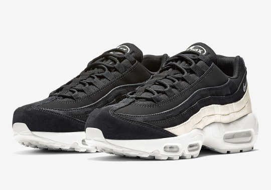 The Nike Air Max 95 In Black And Spruce Aura Is Arriving Soon