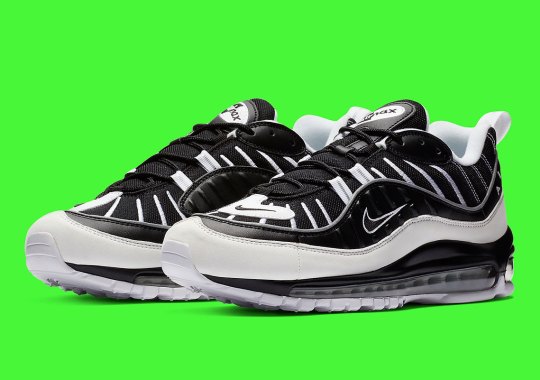 The Nike Air Max 98 Returns In A Contrasting White And Black