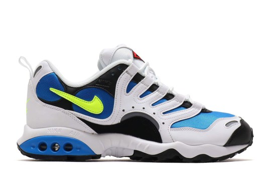 The Nike Air Terra Humara Appears In Photo Blue And Volt