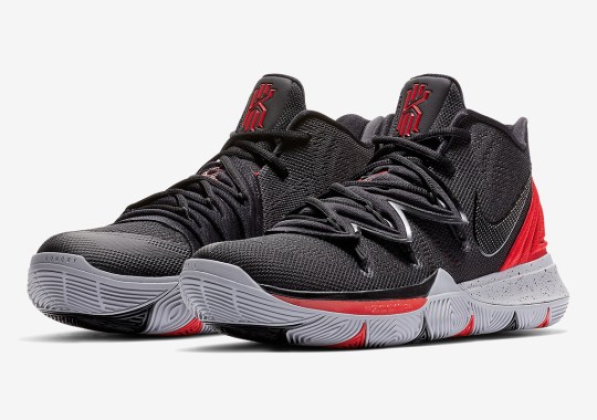 The Nike Kyrie 5 Is Releasing In A “Bred” Colorway