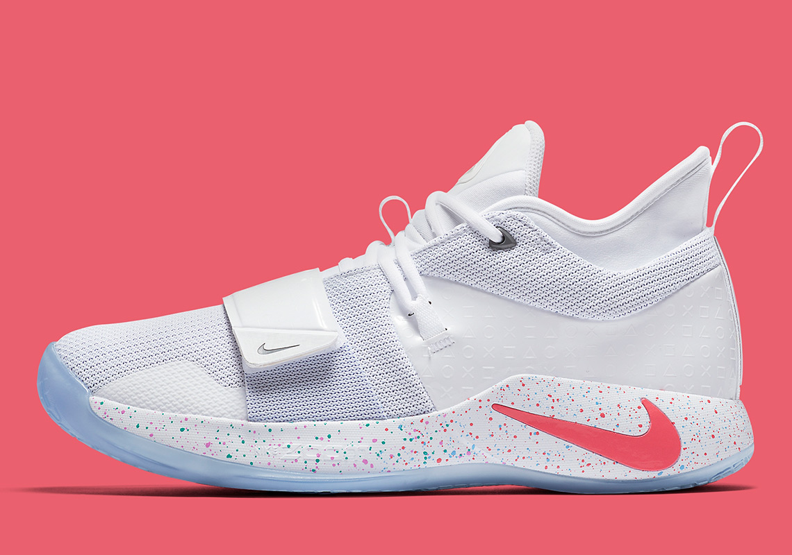 nike playstation pg 2.5 white