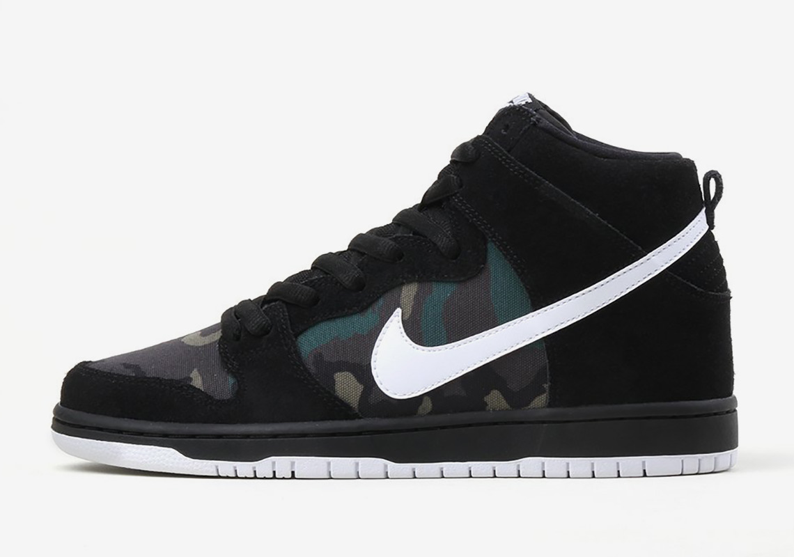 Nike Adds Camo Prints To Another SB Dunk High