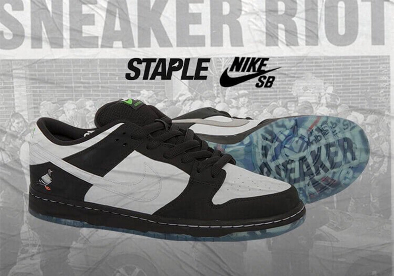 Staple Nike Sb Dunk Panda Pigeon Release Date Sneakernews Com - roblox nike grey roblox release date