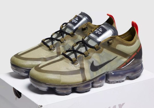 The Nike Vapormax 2019 Releases In Olive Green