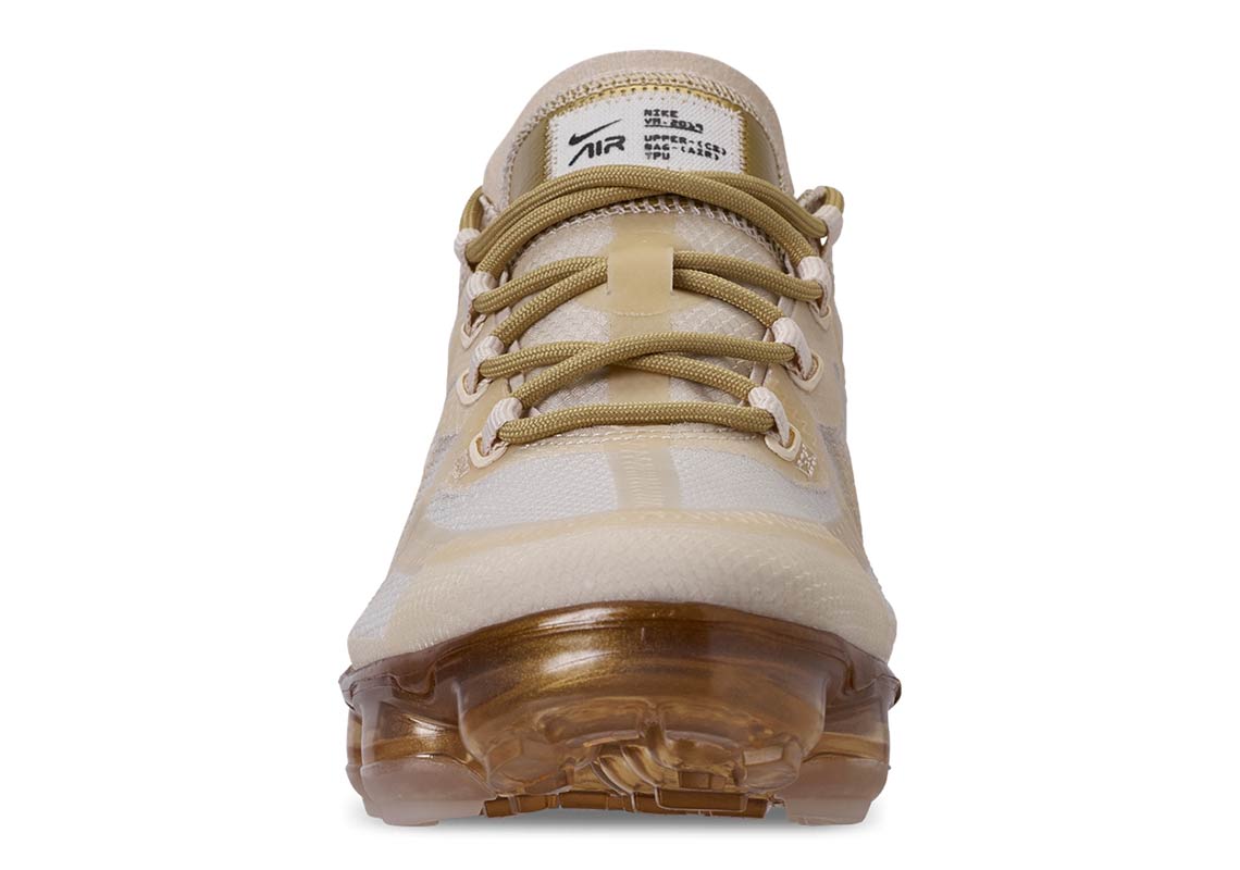 Nike vapormax 2019 women's on sale gold