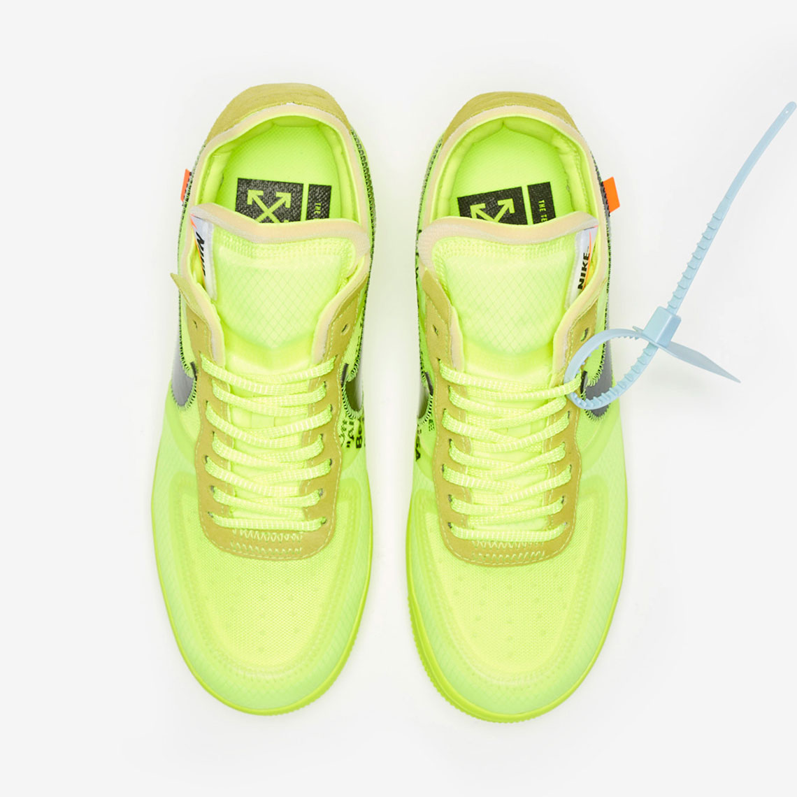 Off-White Nike Air Force 1 Volt Store List