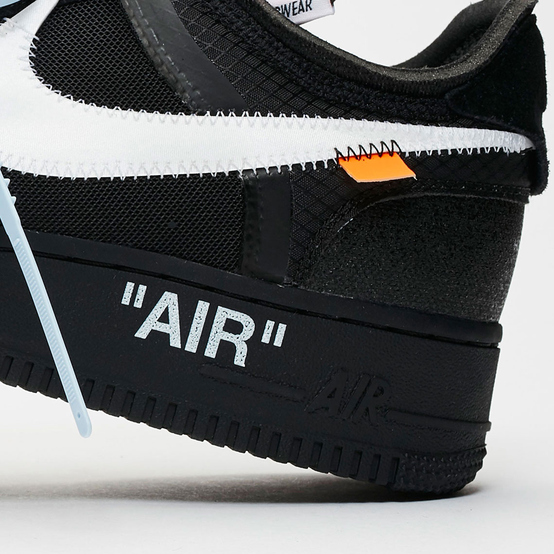 Fake off white air force best sale 1 black