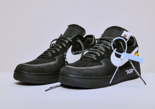 Off-White Nike Air Force 1 Black Store List | SneakerNews.com