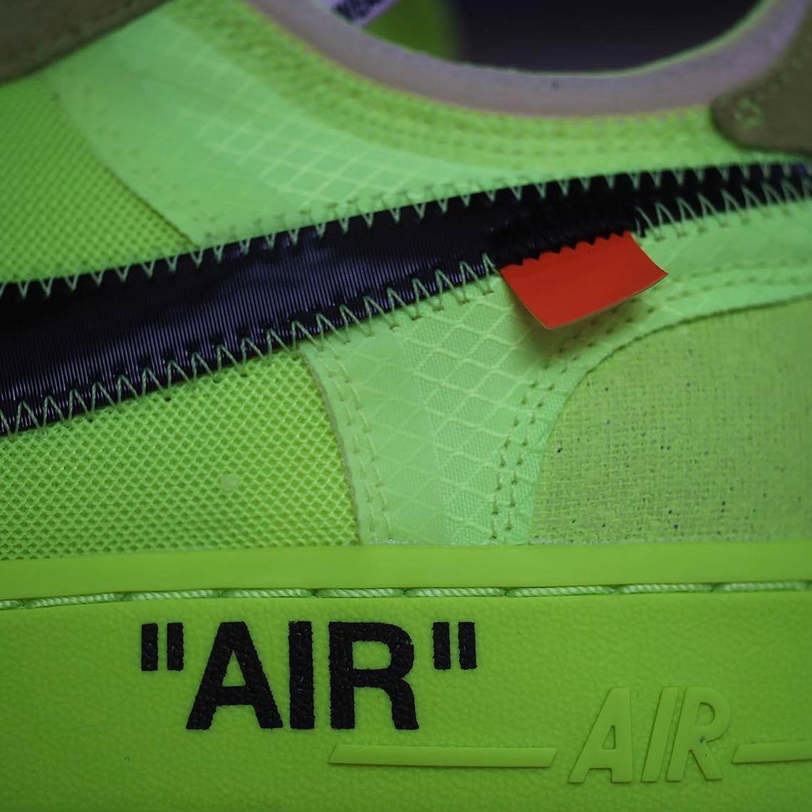 Nike Nike x Off-White Air Force 1 Volt “The Ten”