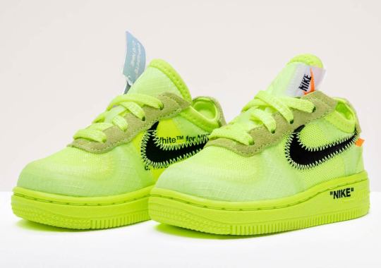 The First Off-White x Nike Shoe For Children Is Dropping Next Week