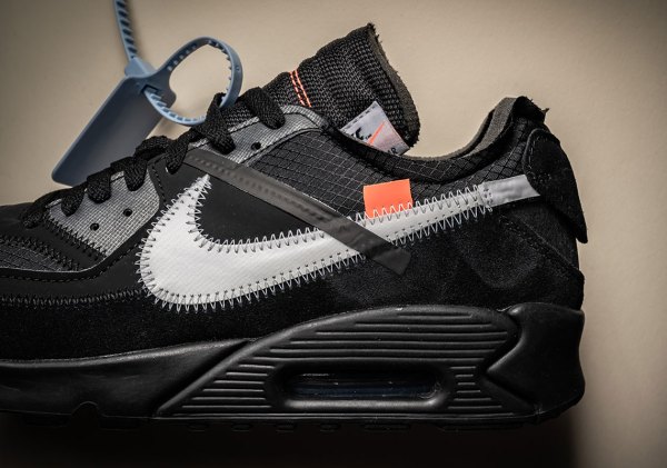 Off White Nike Air Max 90 Black + White AA7293-001 | SneakerNews.com