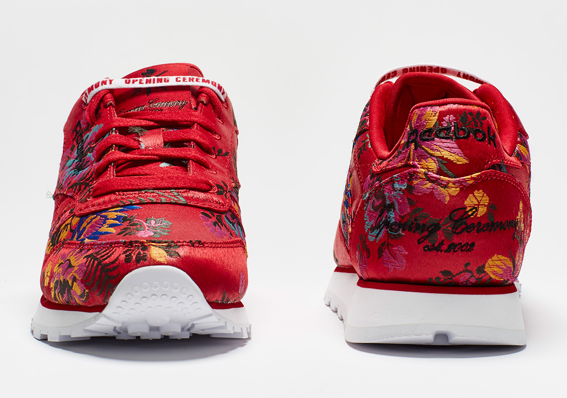 reebok opening ceremony floral