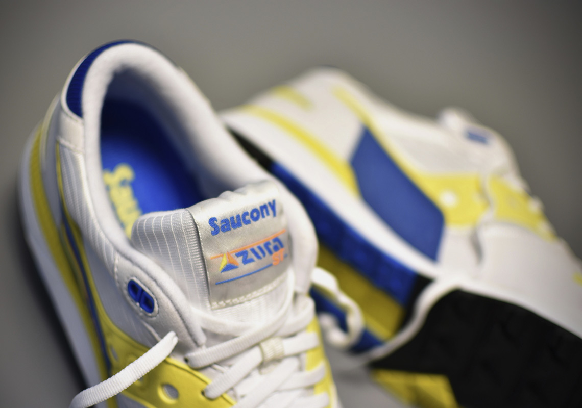 Saucony Azura Blue Yellow 5