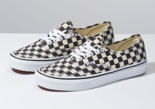 Vans Blurs Out Its Signature Checkerboard Print