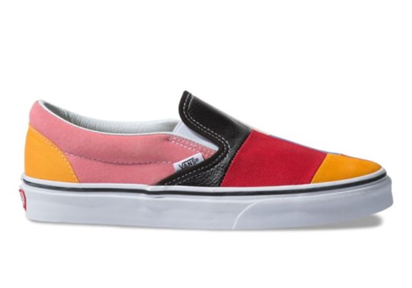 Vans Patchwork Slip On Multi True White Release Info | SneakerNews.com