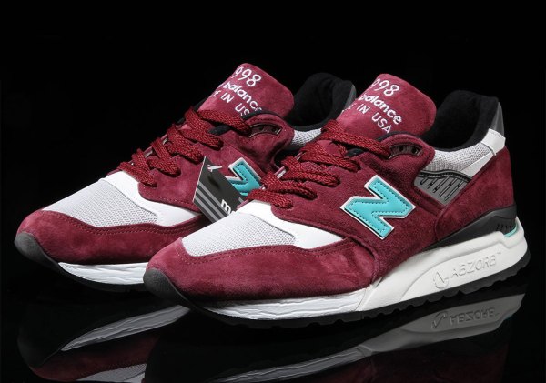 New Balance 998 M998AWC Burgundy Chalk Release Info | SneakerNews.com