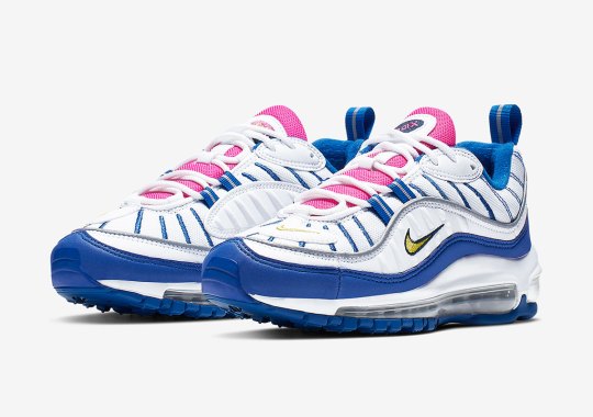 The Nike Air Max 98 Arrives In A Vibrant GS Colorway