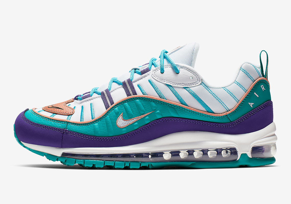 air max 98 purple orange