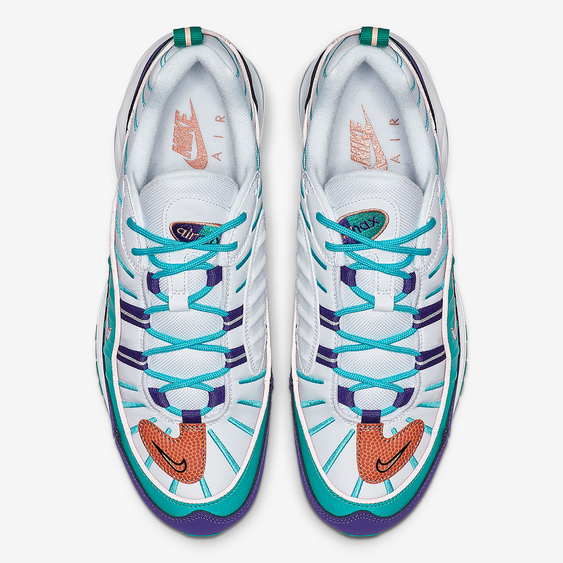 Nike Air Max 98 Purple Teal 640744-500 