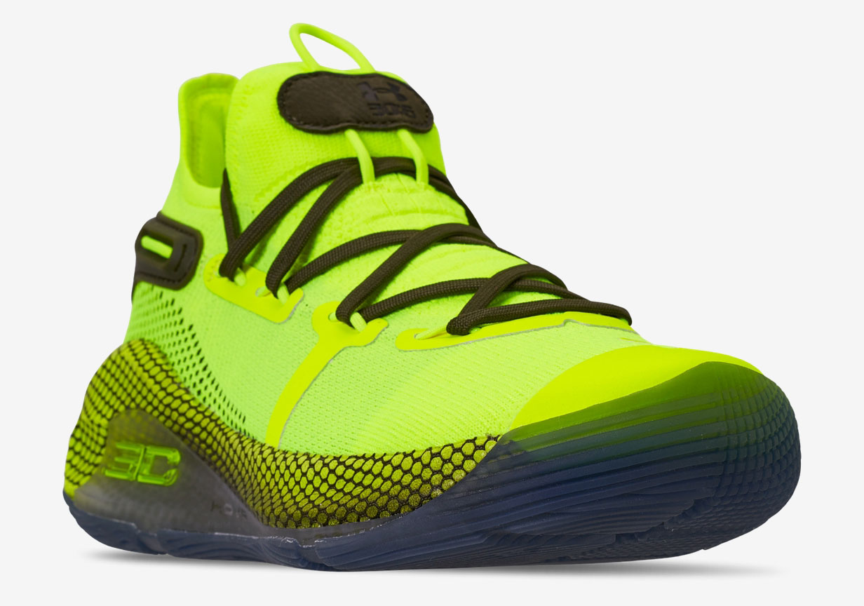 Ua Curry 6 Hi Vis Yellow 3020612 302 21