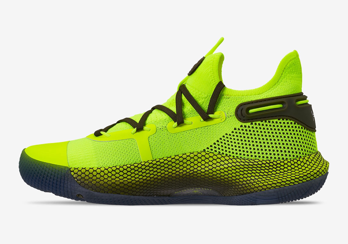 Ua Curry 6 Hi Vis Yellow 3020612 302 41