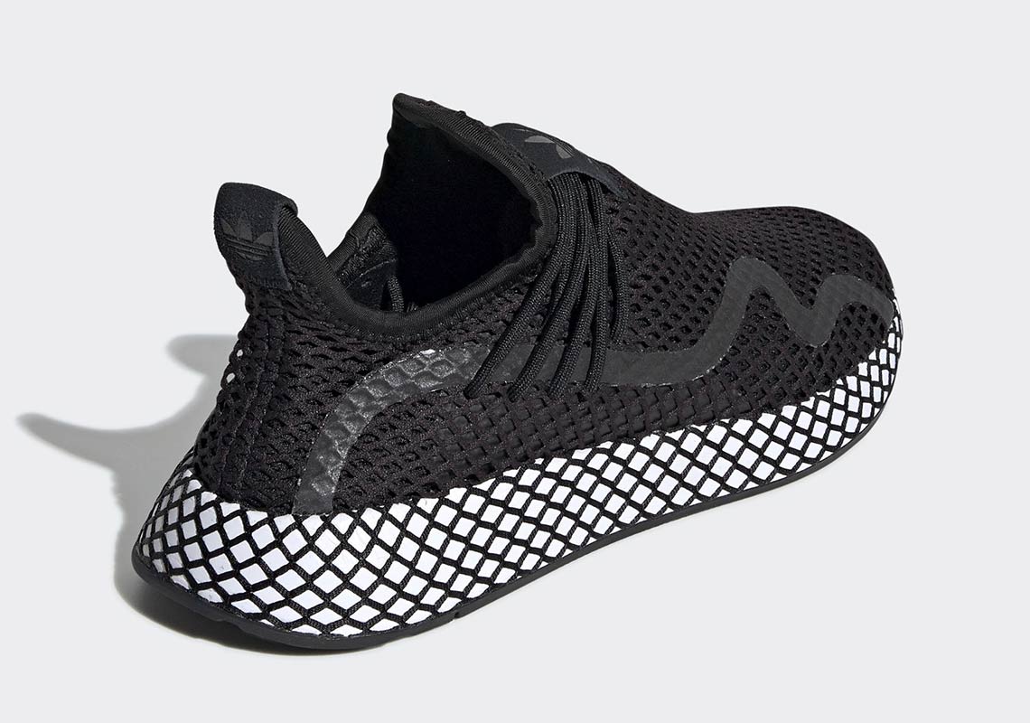 adidas vintage deerupt s black white bd7879 4