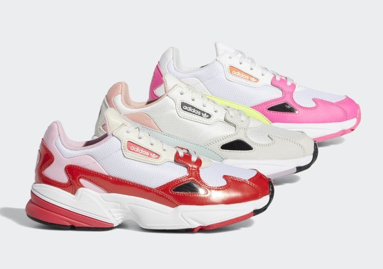 The adidas Falcon Returns In Three Pink Options