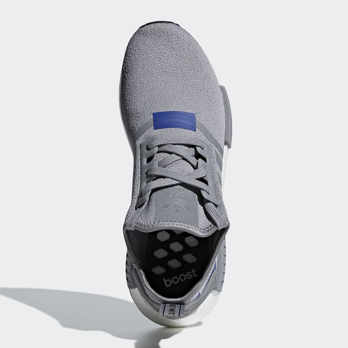 Nmd grey shop and blue