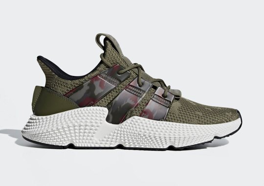 The adidas Prophere Is Back With Camo-Print Stripes