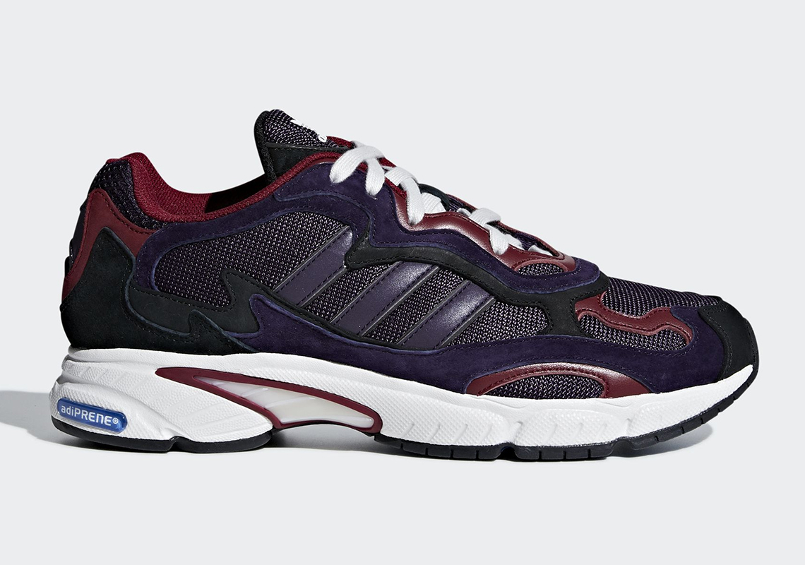 The adidas Temper Run Is Releasing In Navy And Maroon