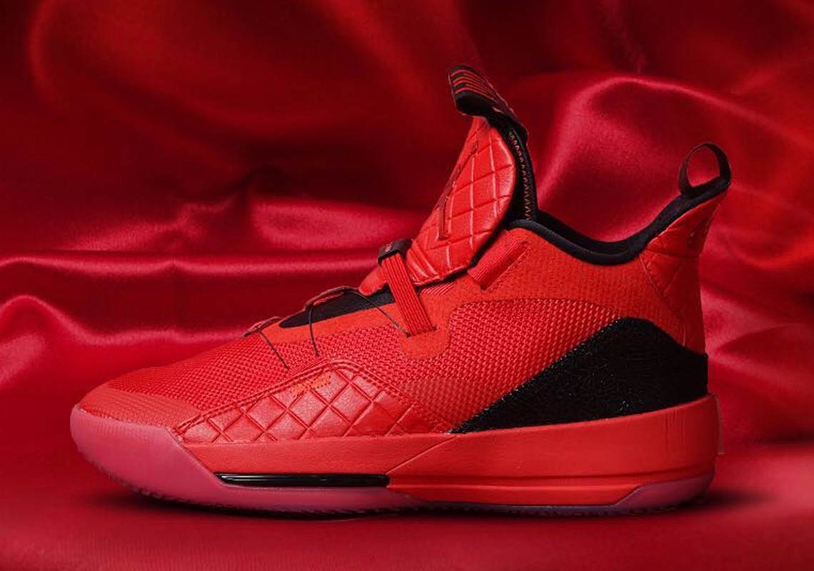 jordan xxxiii university red