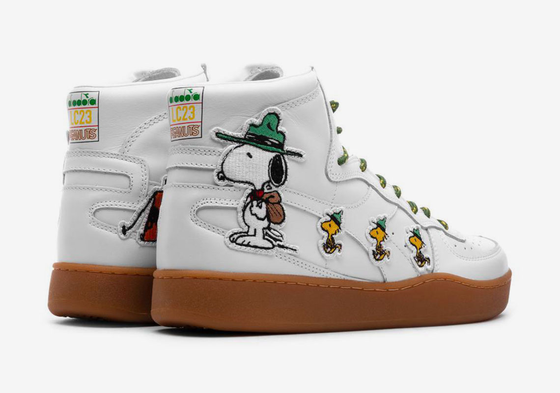 Peanuts Diadora Snoopy Mi Basket B 