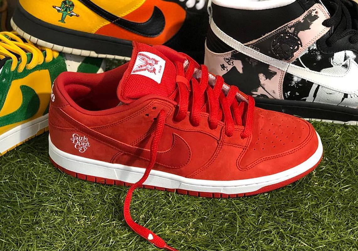 Girls Don't Cry Nike SB Dunk Release 