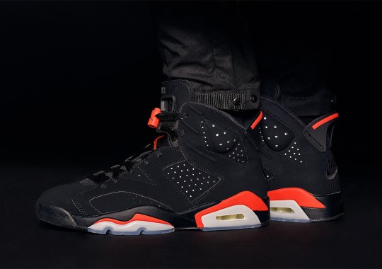 The Air Jordan 6 “Infrared” And Matching Apparel Is Releasing Early At KITH
