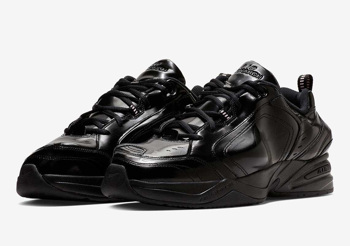 Martine Rose Nike Air Monarch Iv Black At3147 001 3