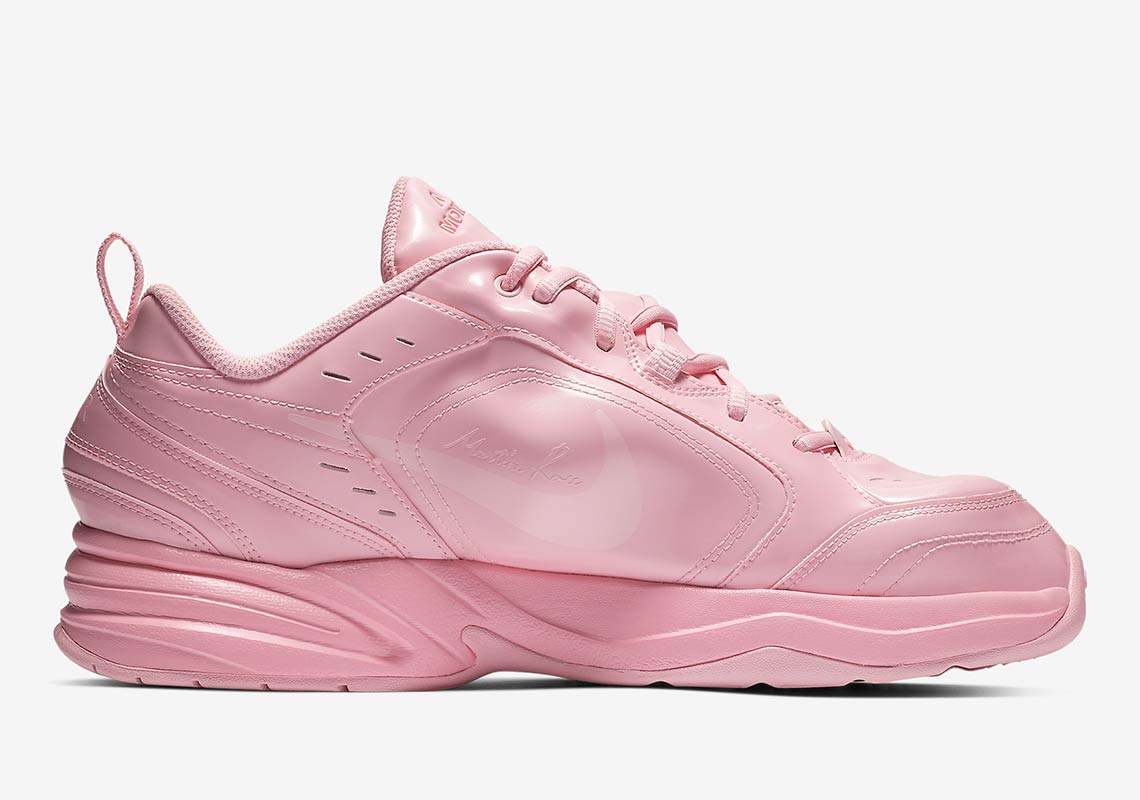 Martine Rose Nike Air Monarch Pink Release Date | SneakerNews.com