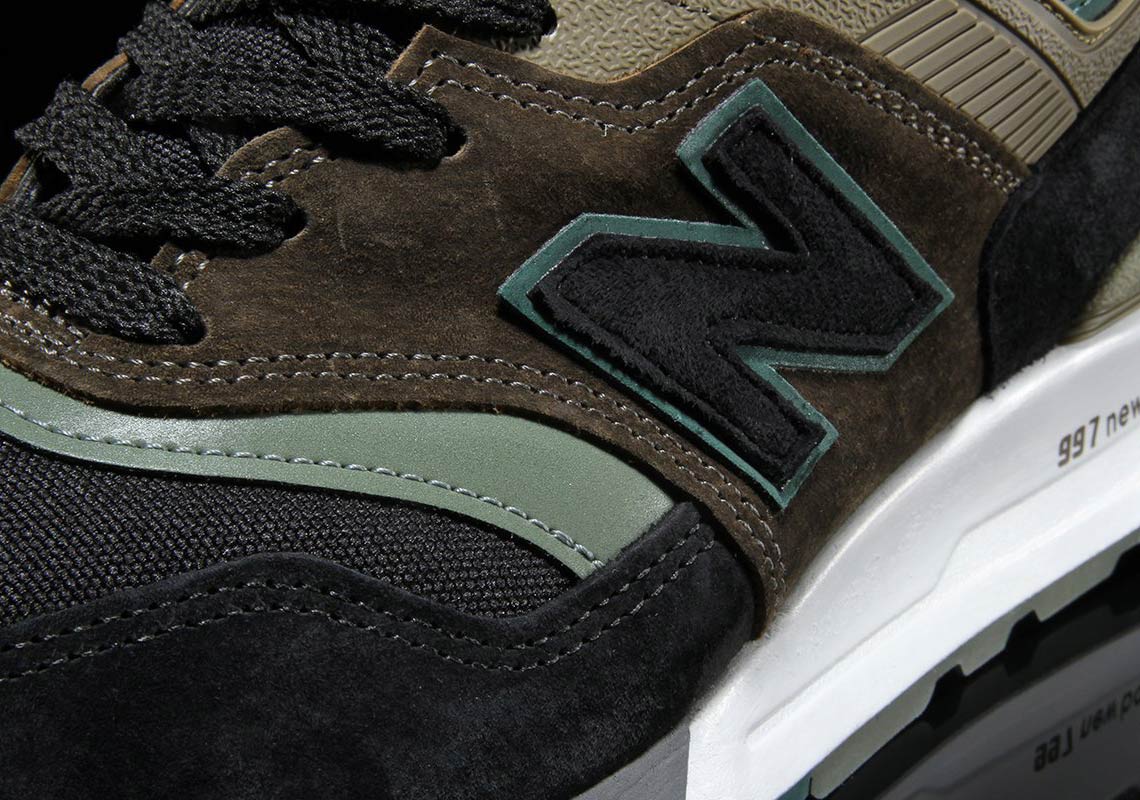 New Balance 997 Made In USA Black + Olive Info | SneakerNews.com