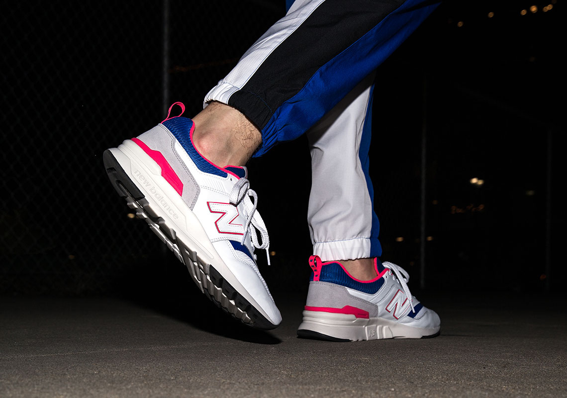 new balance 997h on feet