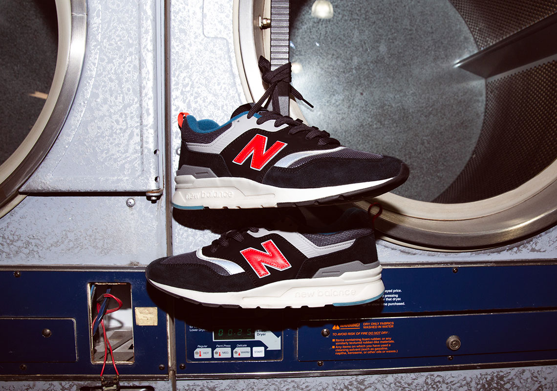 new balance 997h black orange