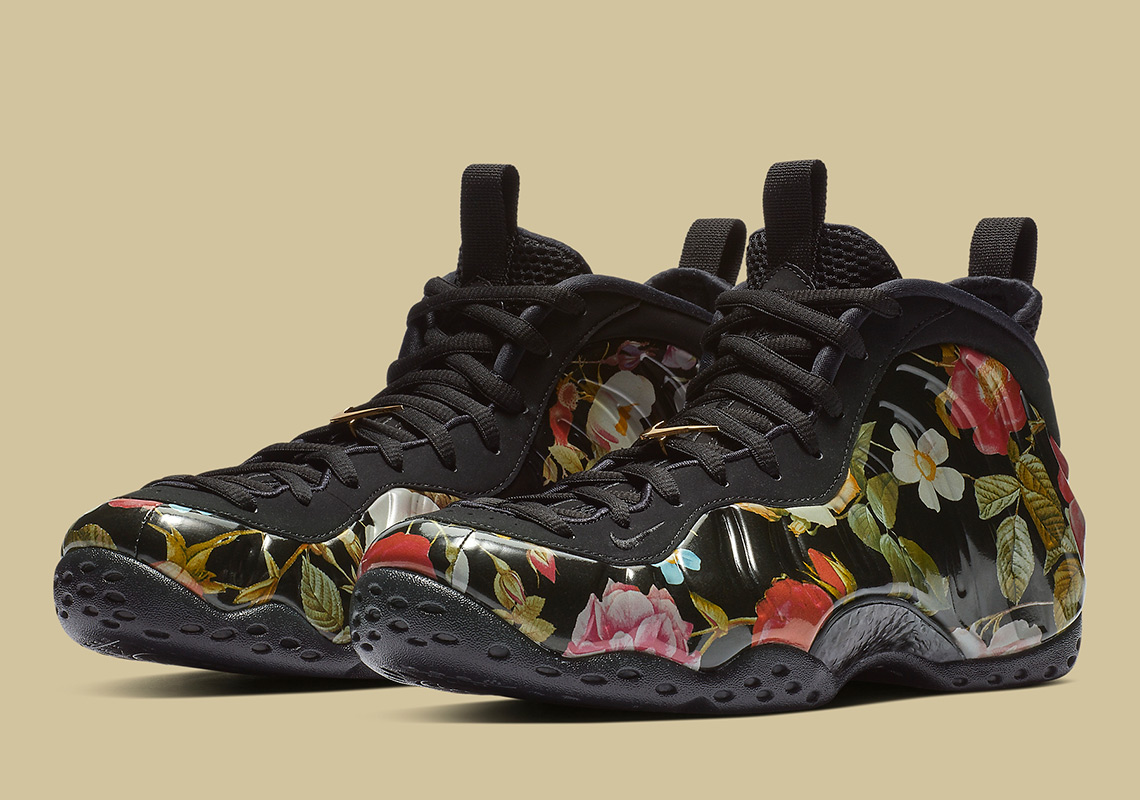 Nike Air Foamposite One "Floral" Releases On Valentine's Day