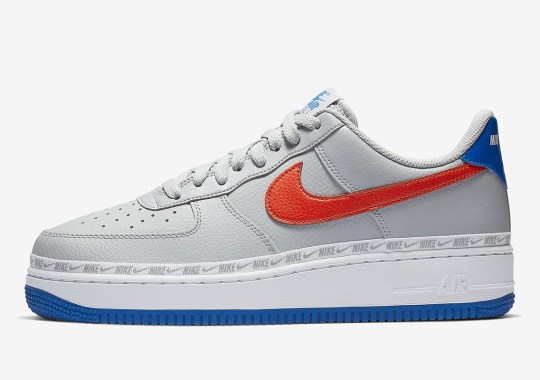 The Ribboned Nike Air Force 1 Arrives In Knicks Themes