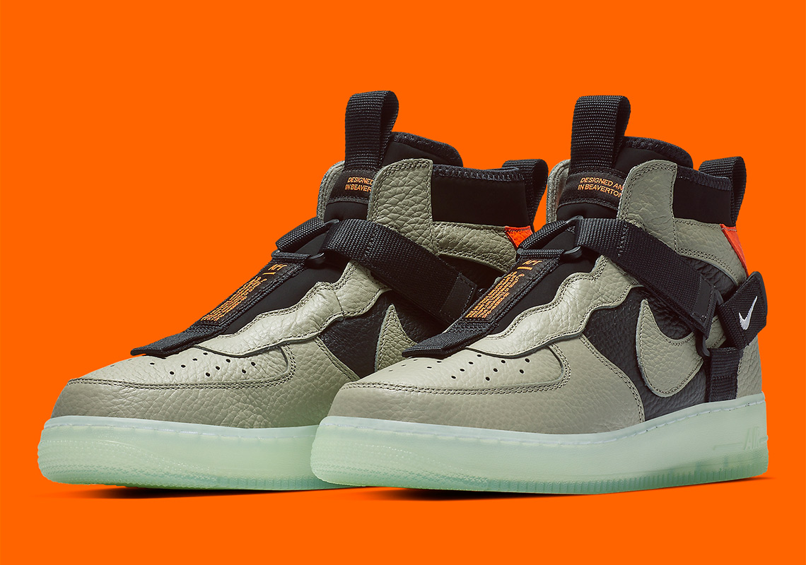 Where To Buy The Nike Air Force 1 Mid Utility "Spruce Fog"