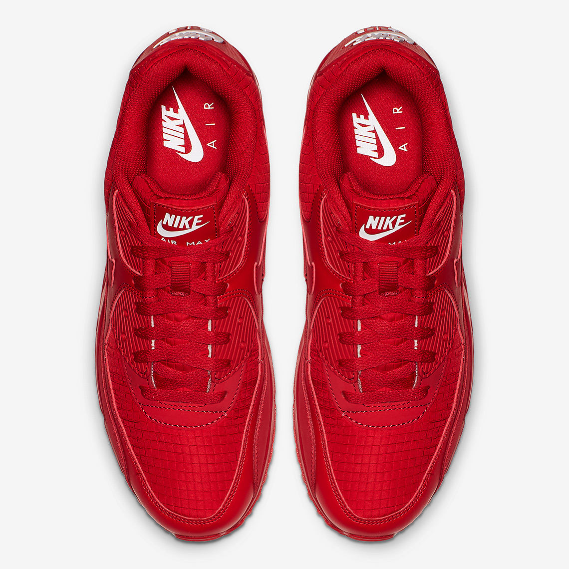 all red nike air max 90